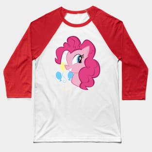 Pony Head: Pinkie Pie Baseball T-Shirt